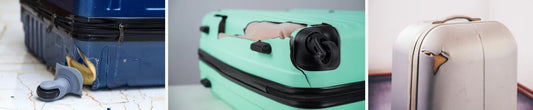 Reisekoffer bei Flugreise beschädigt - was tun?