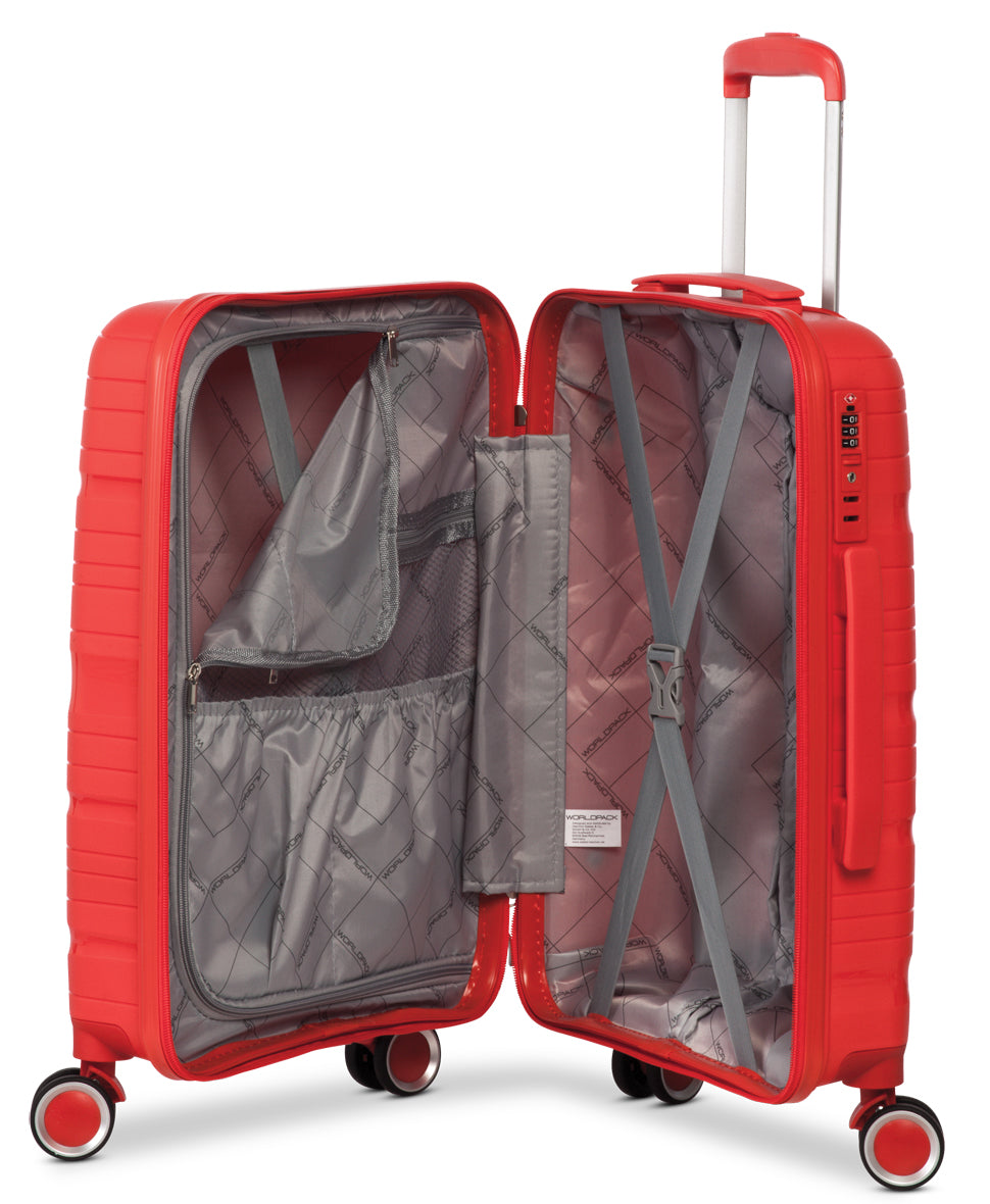 Reisetrolley "Miami" 4-Rad 65cm in Orange