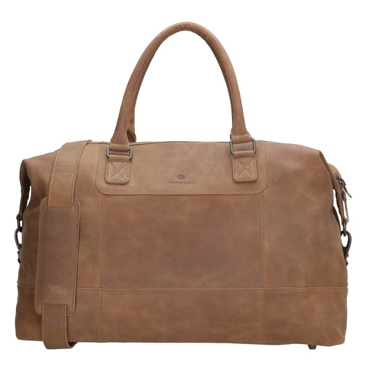 Reisetasche 52 x 32 in Braun aus Leder