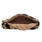 Bodybag in Teddyfell 25x15cm in Leopard|Braun