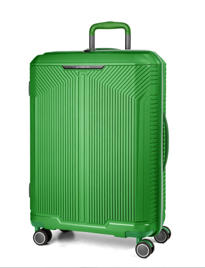 Reisetrolley "Fjord" 4-Rad 55cm in Grün|Applegreen