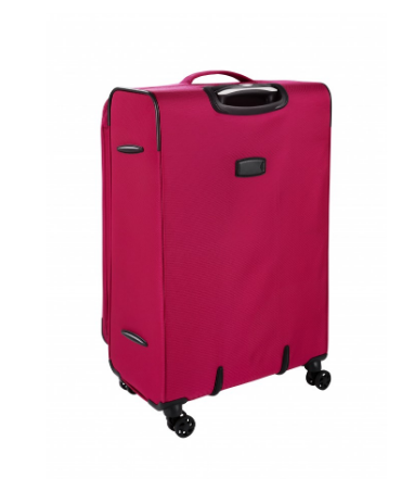 Reisetrolley erweiterbar 4-Rad 65cm in Pink