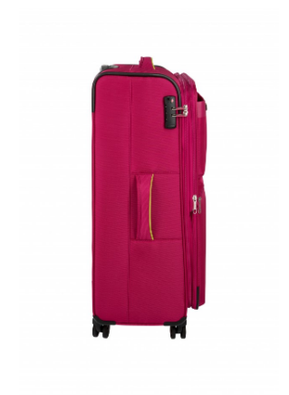 Reisetrolley erweiterbar 4-Rad 65cm in Pink