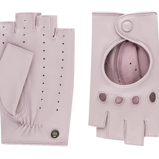 Autofahrerhandschuhe Damen in Rose von Röckl - leder-accessoires.com