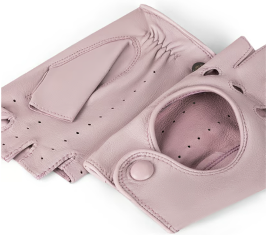 Autofahrerhandschuhe Damen in Rose von Röckl - leder-accessoires.com