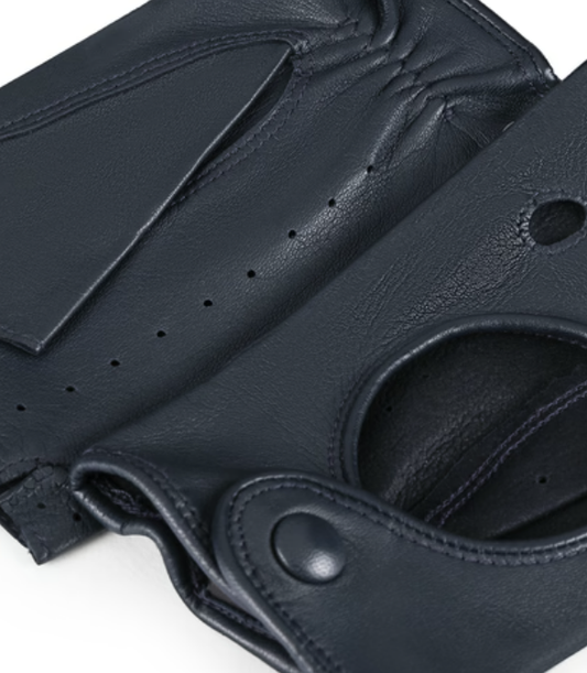 Autofahrerhandschuhe Damen in Blau|Marine von Röckl - leder-accessoires.com