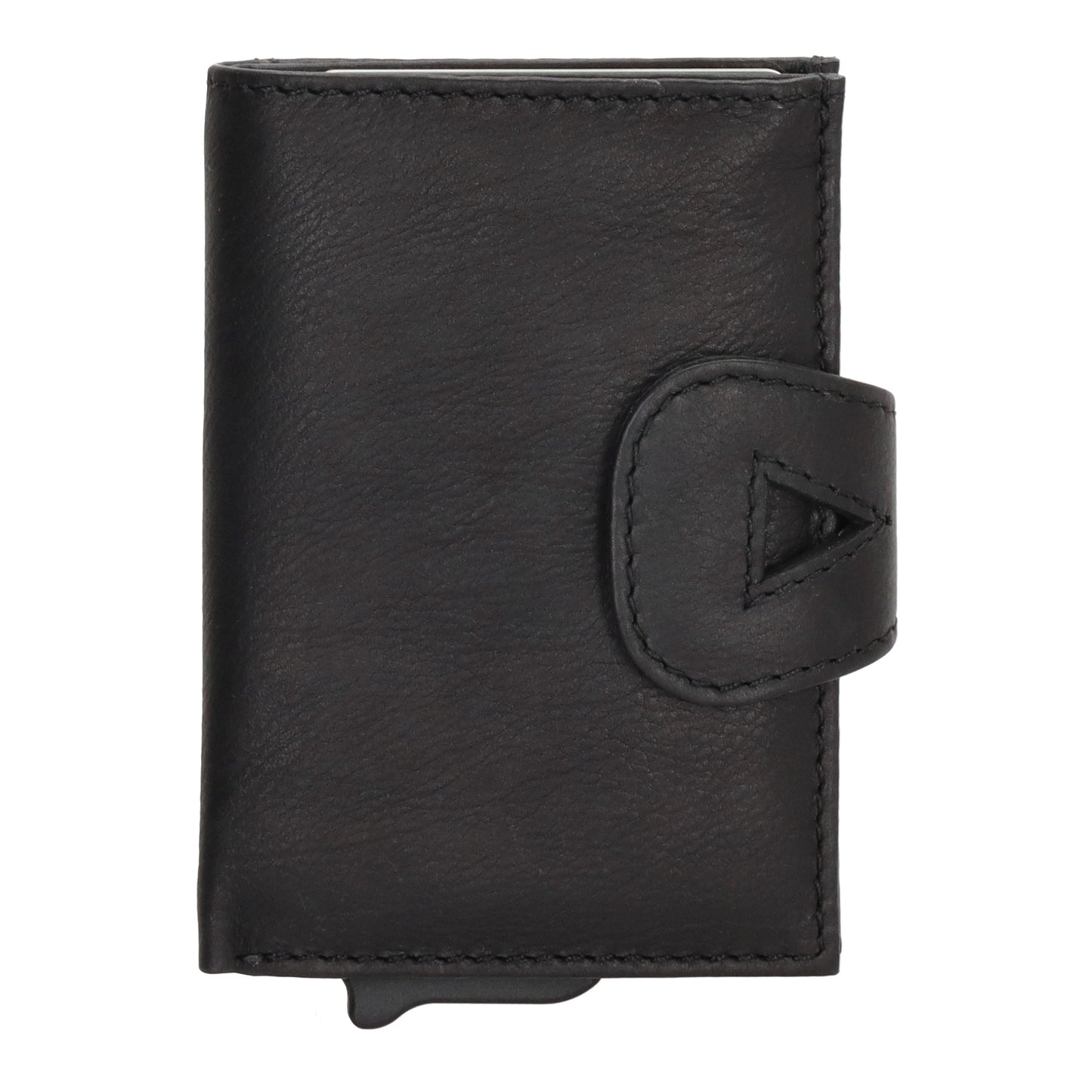 Kartenetui| Safty Wallet 10x7cm in Schwarz mit RFID-Schutz