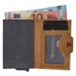 Kartenetui| Safty Wallet 10x7cm in Sand mit RFID-Schutz