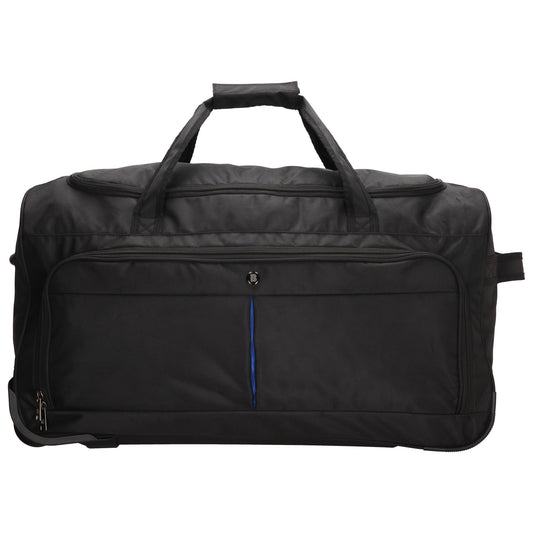 Trolleyreisetasche 66 x 36cm in Schwarz - leder-accessoires.com