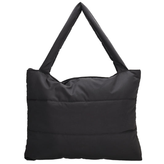 Shopper 55x40cm Schwarz aus Nylon|Polyester
