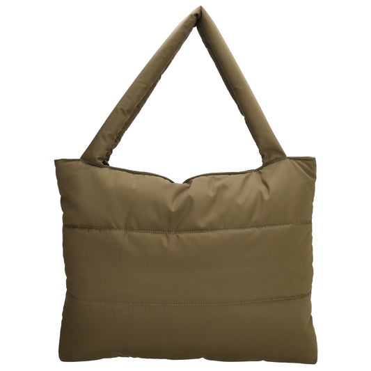 Shopper 55x40cm Oliv aus Nylon|Polyester