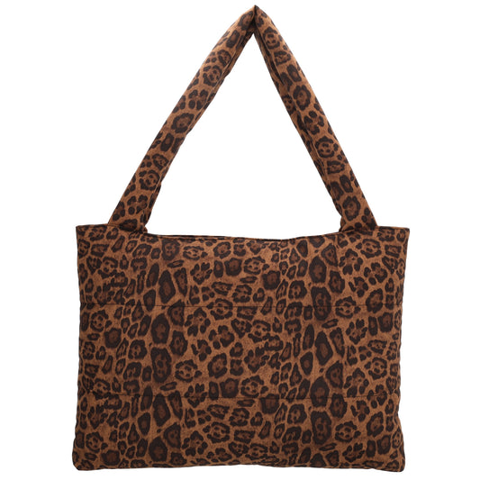 Shopper 55x40cm Leo-Optik aus Nylon|Polyester