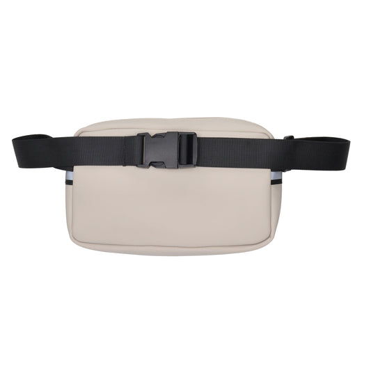 Bodybag|Gürteltasche 21 x 12,5cm in Helltaupe aus wasserabweisendem Material