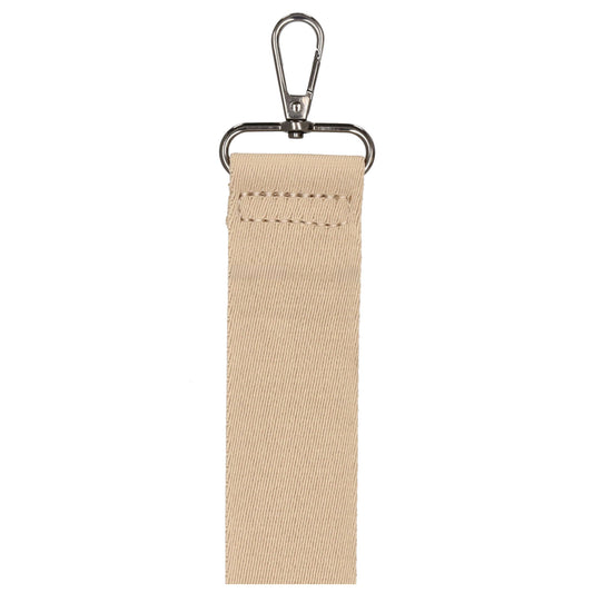 Taschenriemen|Wechselriemen 140cm in Helltaupe Uni - leder-accessoires.com