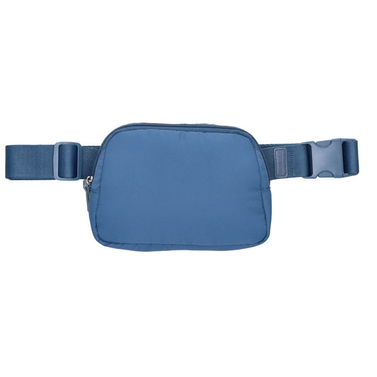Bodybag|Gürteltasche 19,5 x 14cm in Jeansblau wattiert