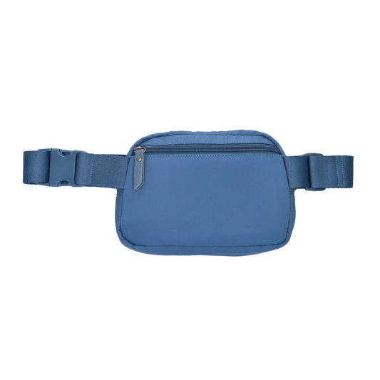 Bodybag|Gürteltasche 19,5 x 14cm in Jeansblau wattiert