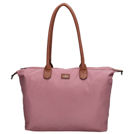 Shopper 51x33cm Altrosa aus Nylon|Polyester