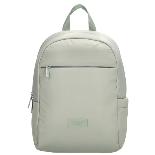 City-| Reiserucksack 24 x 38cm in Minze mit Reißverschluss - leder-accessoires.com