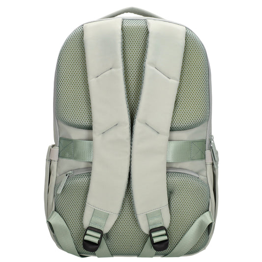 Business-|Rucksack 32 x 45cm in Minze mit Trolley-Aufsteckfunktion - leder-accessoires.com