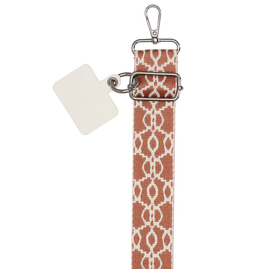 Taschenriemen|Wechselriemen 140cm in Burgunder mit Karabiner - leder-accessoires.com