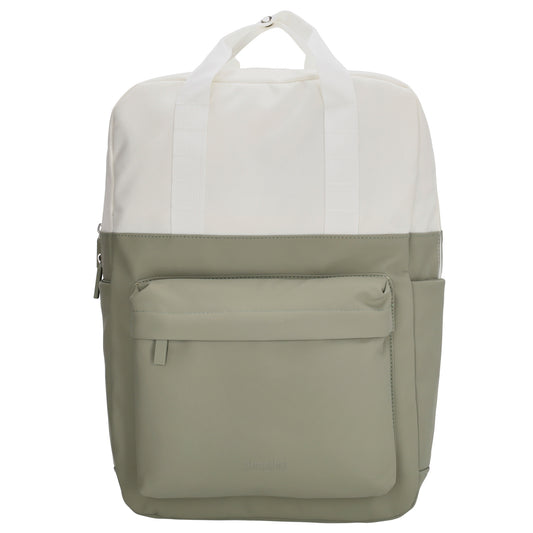 Rucksack 31 x 44 x 12cm in Natur Grün aus Nylon|Polyester