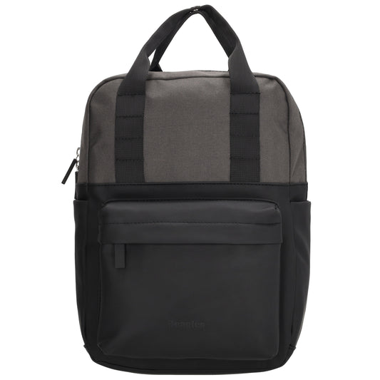 Rucksack 33 x 23,5 x 9cm in Schwarz aus Nylon|Polyester