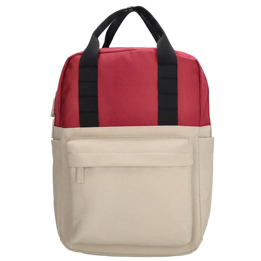Rucksack 33 x 23,5 x 9cm in Burgunder aus Nylon|Polyester