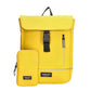 Rucksack mit Handytasche in Gelb aus Polyester
