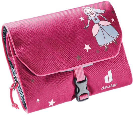 Kinderwaschbeutel "Wash Bag Kids" in Pink|Prinzessin - leder-accessoires.com