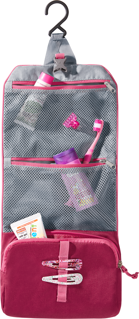 Kinderwaschbeutel "Wash Bag Kids" in Pink|Prinzessin - leder-accessoires.com