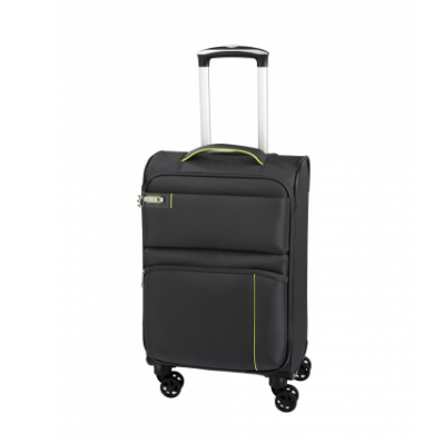 Reisetrolley|Bordgepäck 4-Rad 55cm in Grau