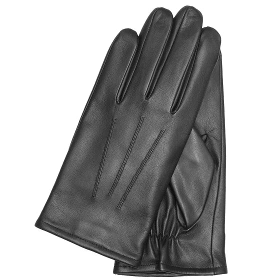 touchscreen handschuhe herren leder Lederhandschuhe Herren in Schwarz mit Touch-Funktion