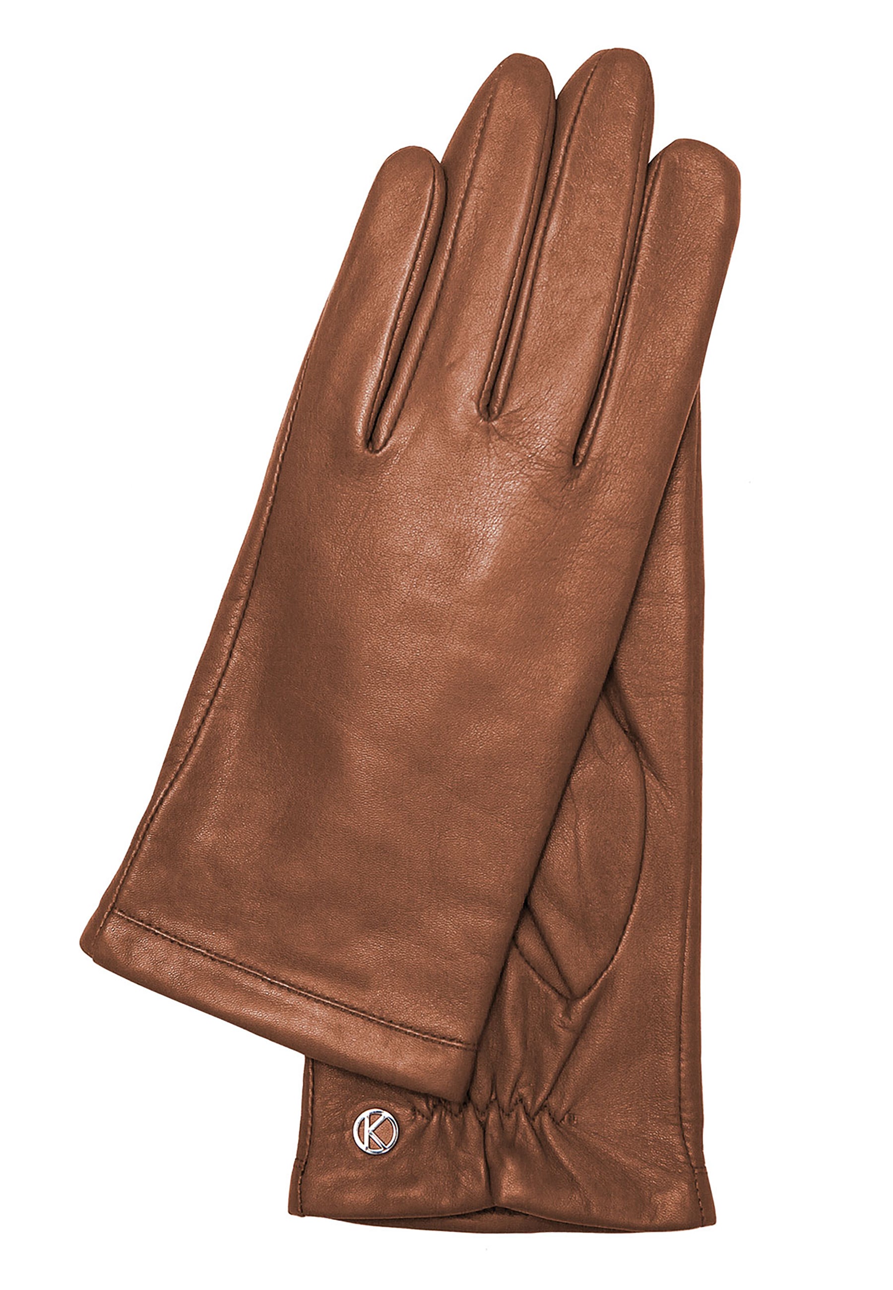 handschuhe damen braun Damen Handschuhe aus Lammleder in Cognac für jeden Anlass elegant