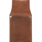 Kellnerbörse 24,5 x 12,5cm in Braun mit Halfer