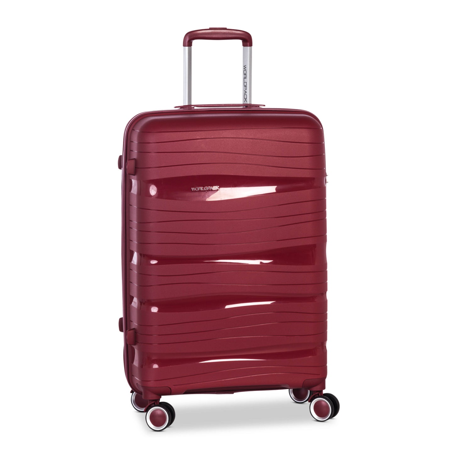 Reisetrolley "Miami" 4-Rad 75cm in Weinrot