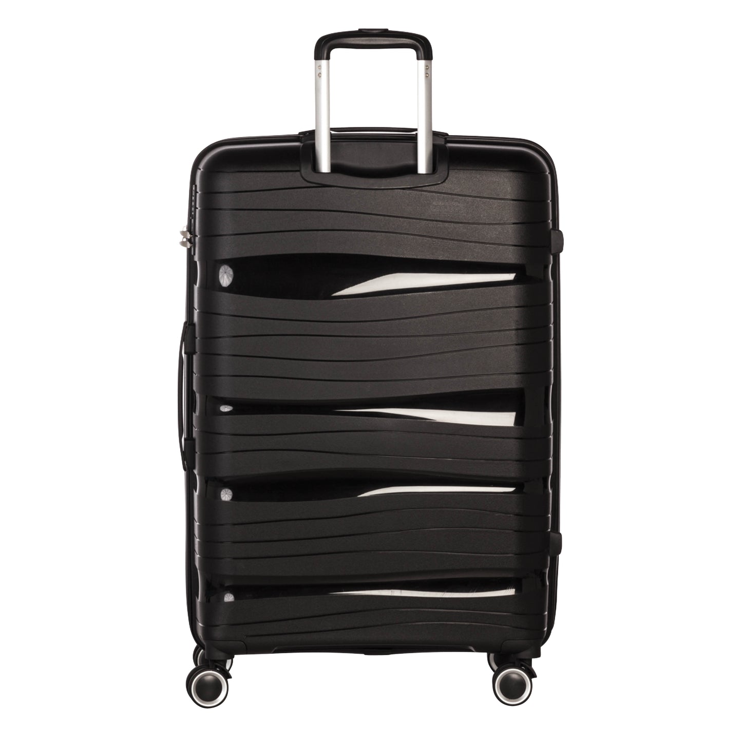 Reisetrolley "Miami" 4-Rad 55cm in Schwarz