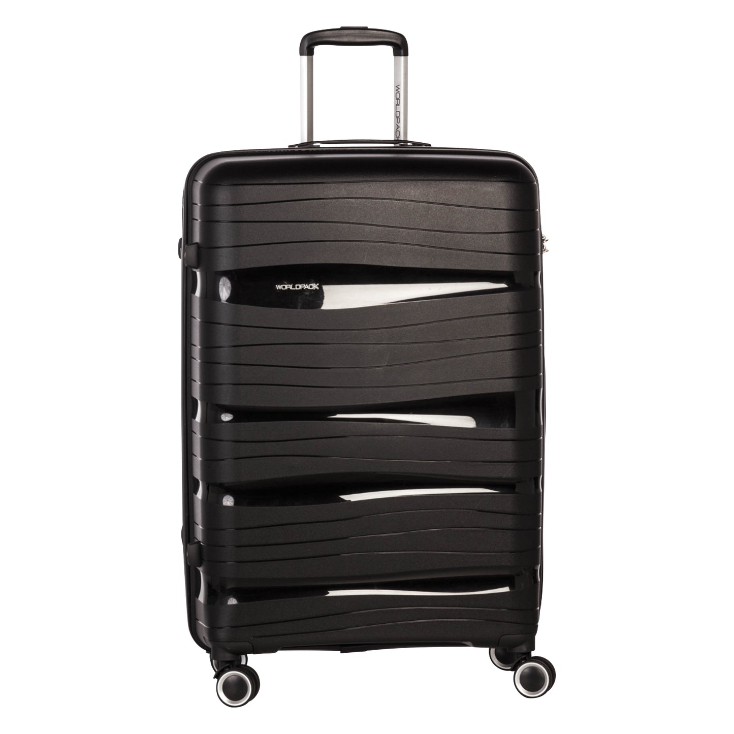 Reisetrolley "Miami" 4-Rad 55cm in Schwarz