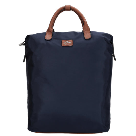 Rucksack 28 x 40cm in Blau aus Nylon|Polyester mit Reißverschluss