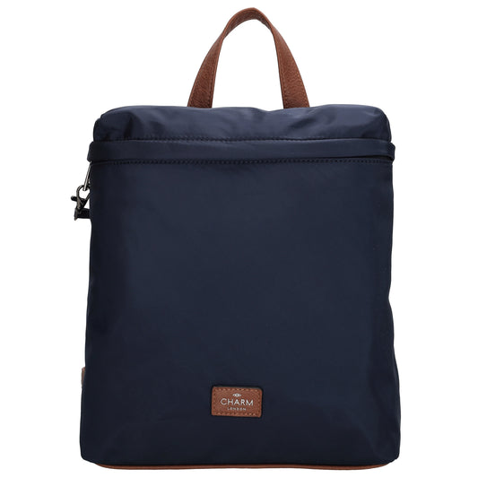Rucksack 26 x 29cm in Blau aus Nylon|Polyester