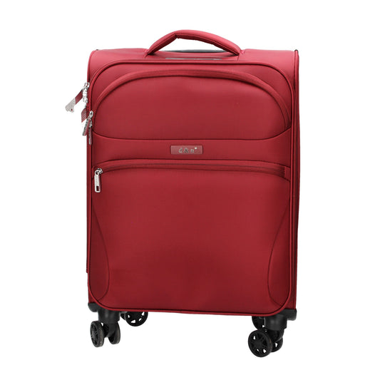 Reisetrolley 4-Rad 40x55x20 cm in Bordeaux - leder-accessoires.com