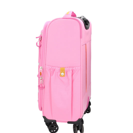 Reisetrolley Travelite "Minimover" Einhorn 4-Rad in Rosa - leder-accessoires.com