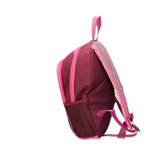 Kinderrucksack " Pferd " 26x10x35cm in Pink - leder-accessoires.com