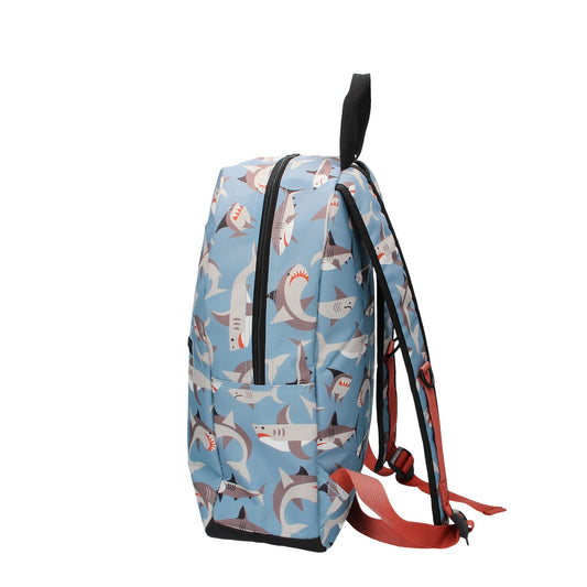 Kinderrucksack " Haie " in Blau - leder-accessoires.com
