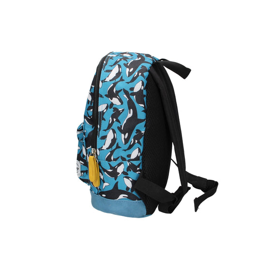 Kinderrucksack " Orca " in Blau - leder-accessoires.com