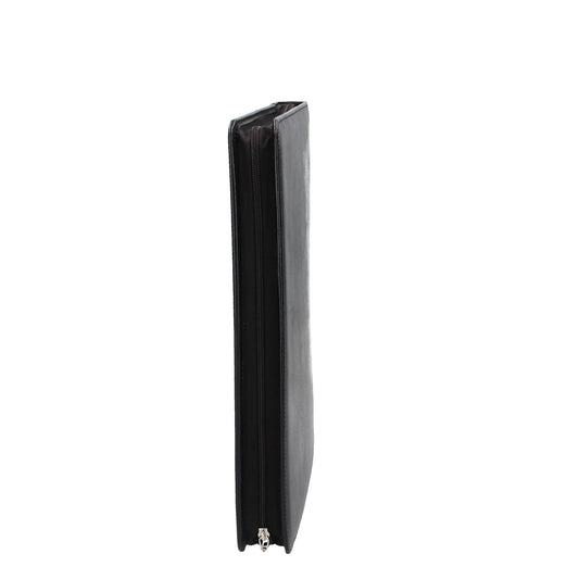 Konferenz-|Dokumentenmappe Spezia 27,5x3x36cm in Schwarz - leder-accessoires.com