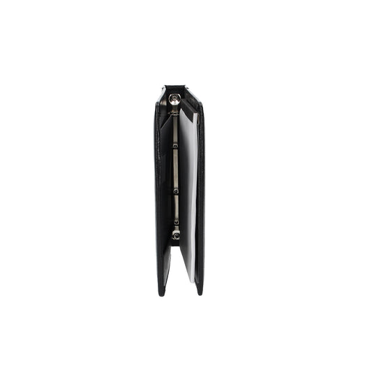 Ringbuch A5 Spezia 20x3x23cm in Schwarz - leder-accessoires.com