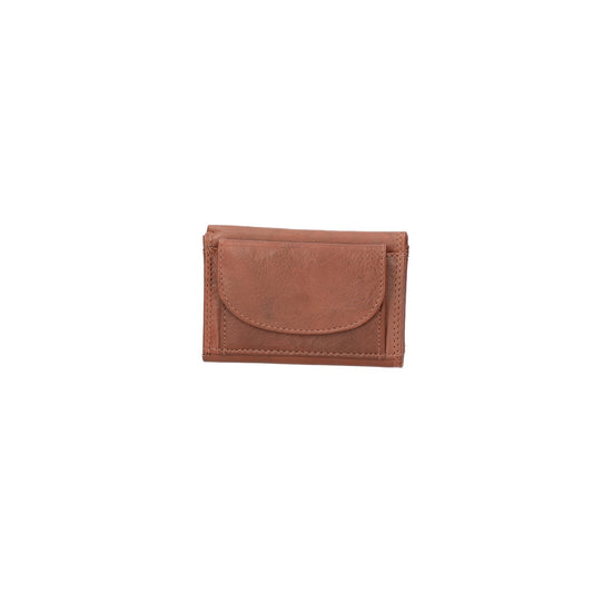Geldbörse|Minibörse in Cognac aus Leder - leder-accessoires.com