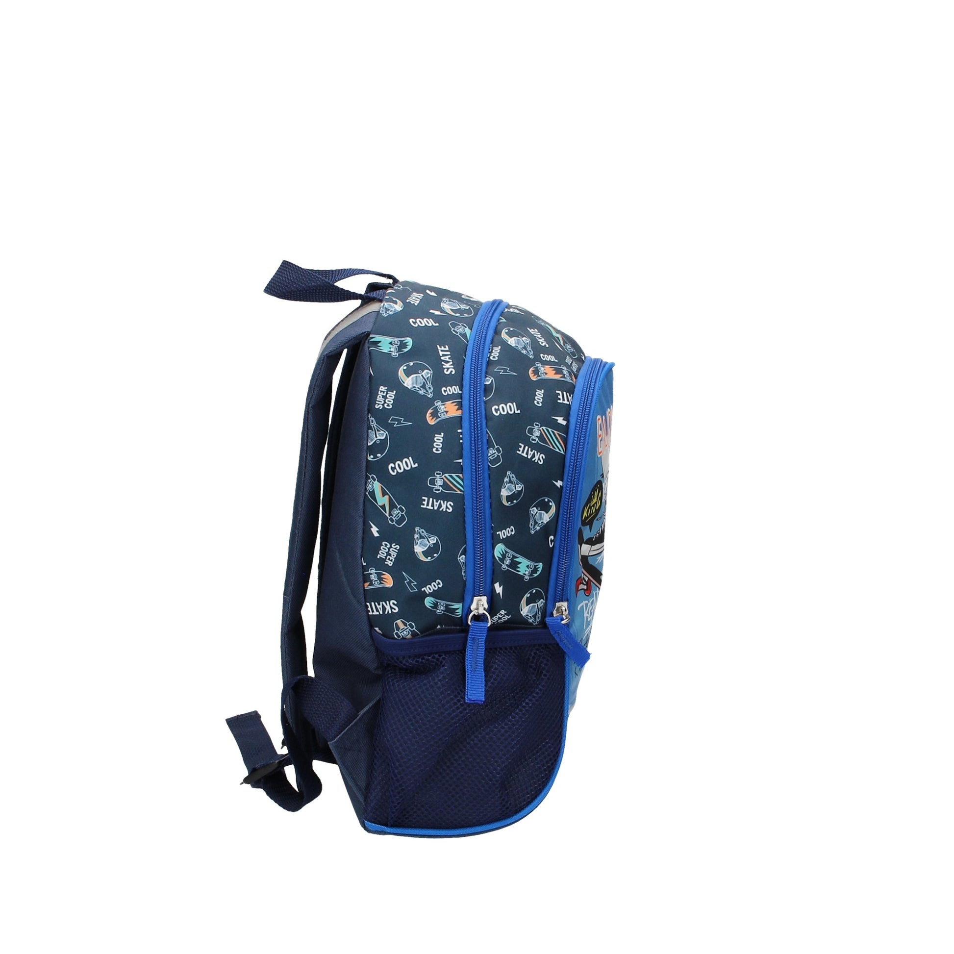 Kinderrucksack " Skater " in Blau - leder-accessoires.com
