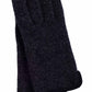 Walkstrickhandschuhe Damen in Grau Melange aus 100% Schurwolle