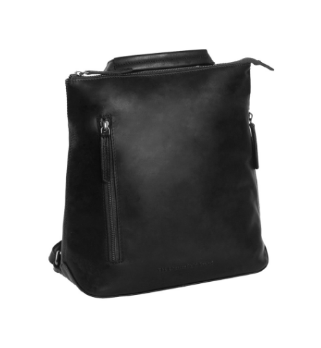 Rucksack|Crossover aus Leder in Schwarz - leder-accessoires.com